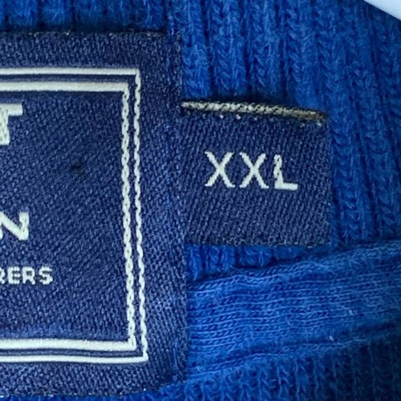 Polo Sport Ralph Lauren Mens Shirt Blue Orange Stripe Short Sleeve Logo XXL - Picture 6 of 6